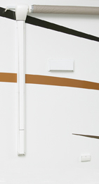 Polar White Steep Pitch Travel'r 12 Volt Awning Arms