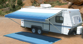 Polar White Universal Simplicity Plus Awning Arms