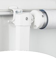 Polar White w/ White Castings Long Spirit/Fiesta Awning Arms