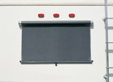 Black 4-1/2' Rear Window SunShade