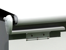 White Short Hardware for Slide-Out Cover