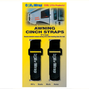 1" x10" Awning Cinch Straps, 2/pk