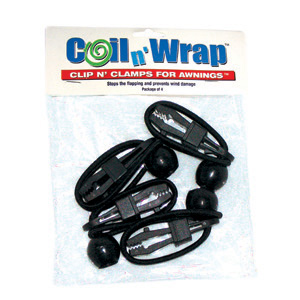 Awning Clip N' Clamps, 4/Bag