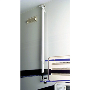 Satin w/ Black Castings Add-on Rafter VII Ground Support