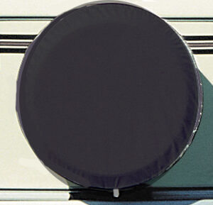 24" Size N Black Spare Tire Cover