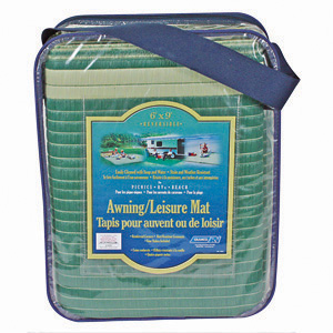 Green Reversible Awning Mat 6'x9'