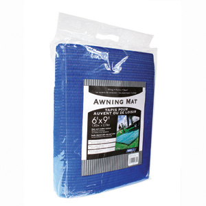 Blue 6' x 9' Reversible Awning Mat