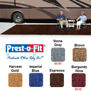 Espresso 6' x 9' Patio Rug