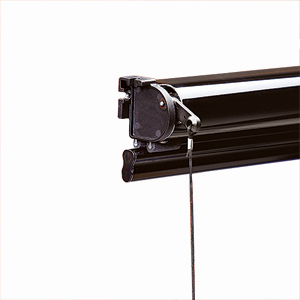 24" Black Case Maxi SideVisor w/ Left Pull Cord