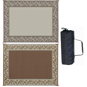 Brown/Beige 9' x 12' Classical Mat