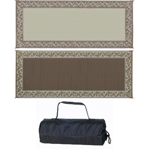 Brown/Beige 8' x 20' Classical Mat