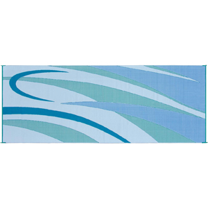 Blue/Green Graphic Design 8' x 20' Mat