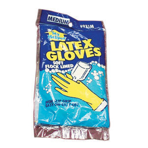 Medium Household Latex Gloves