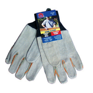 Knit Wrist Leather Palm Gloves