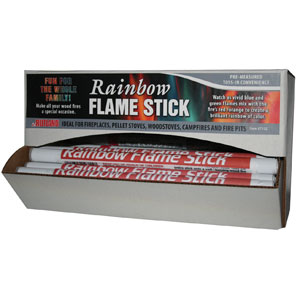 Rainbow Flame Sticks, 48/pk