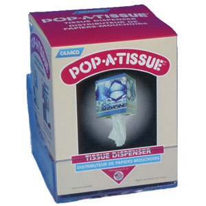 Clear Pop-A-Tissue Dispenser