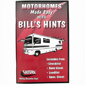 Motorhomes RVing Made Easy Booklet