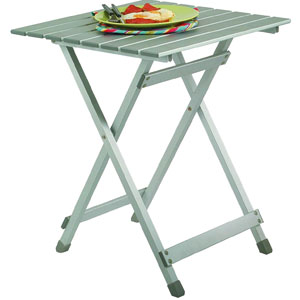 Easy Fold Aluminum Square Table