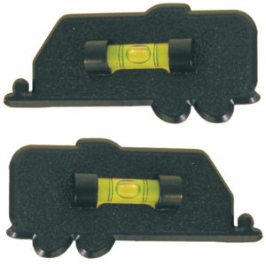 Black Trailer Level, 2/pk