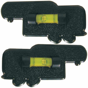 Black 5th Wheel Level, 2/pk