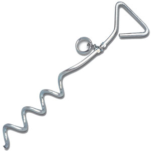 Spiral Anchor for Pets