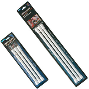 Single Cupboard Bars, 3/pk