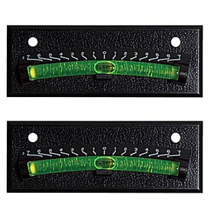 Black Graduated Stick-On Level, 2 pk