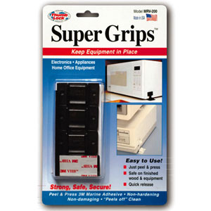 Black Super TV Grips