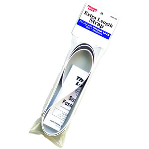 White 4' Locking Strap