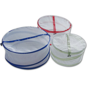 Collapsible Food Covers, 3/pk