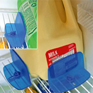 Refrigerator Shelf Locking System FridgeBrace, 2/pk