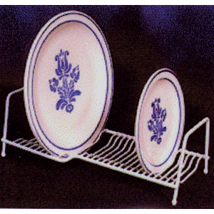 White Plate Rack
