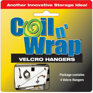 Velcro Hangers, 4Pk