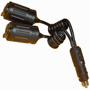 12 Volt Dual Outlet Cord