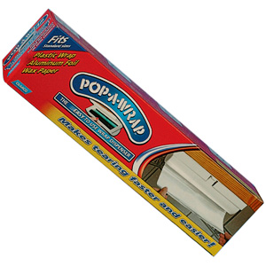 White Pop-A-Wrap Dispenser