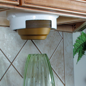 White Pop-A-Bowl Dispenser