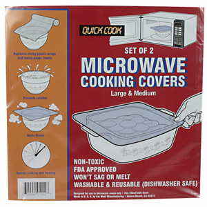 Microwave Cooking Covers, 2/pk