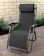 Baja Black Del Mar Plus Recliner
