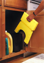 Yellow E-Z-Foldz Step Stool