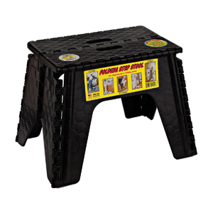 Black 12" Step Stool