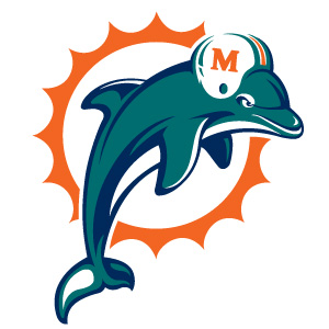Miami Dolphins Powerdecal