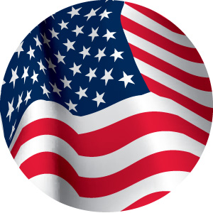 American Flag Powerdecal