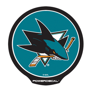 San Jose Sharks Powerdecal