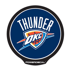 Powerdecal Oklahoma Thunder