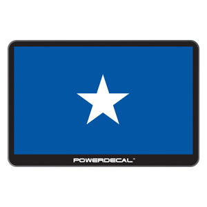 Blue Bonnie Flag Powerdecal