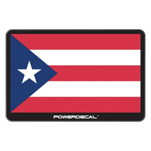 Puertorican Flag Powerdecal