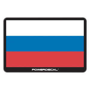 Russian Flag Powerdecal