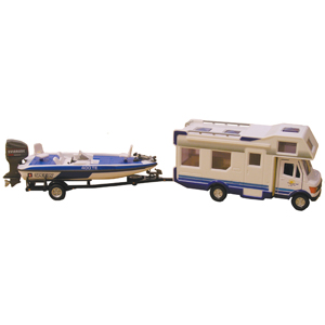 Class C & Speed Boat RV Action Toy