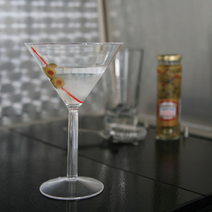 Unbreakable Martini Glasses, 2/pk
