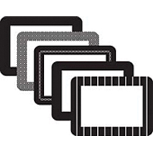 Black 4" x 6" Designer Picture Frame, 5/pk